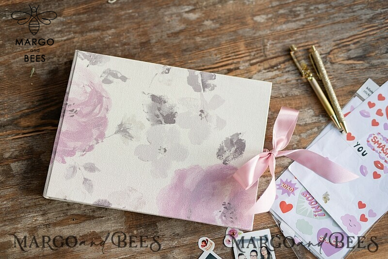 Luxurious Blush Flower Instant Photo Book: The Ultimate Boho Elegant Instax Wedding Guestbook-4