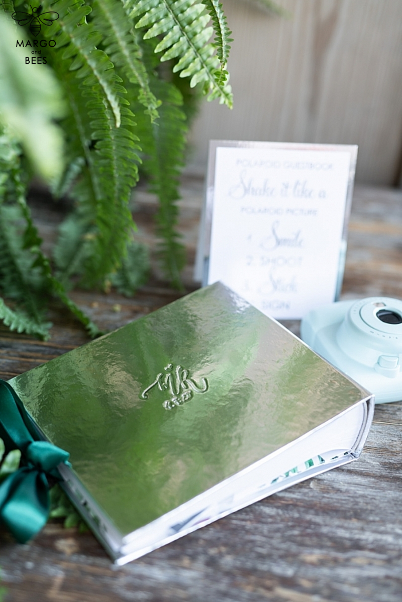 Presonalised Wedding Guest Book, Velvet  Instant Photo Book Boho Elegant Instax Wedding Photo Guestbook-20