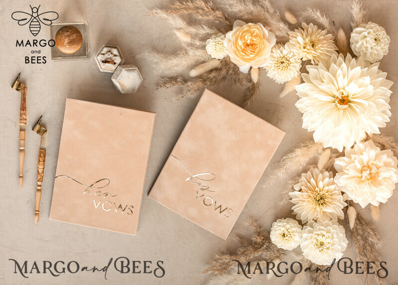 Personalized Bride and Groom Vow Books: The Perfect Wedding Gift and Keepsake-0