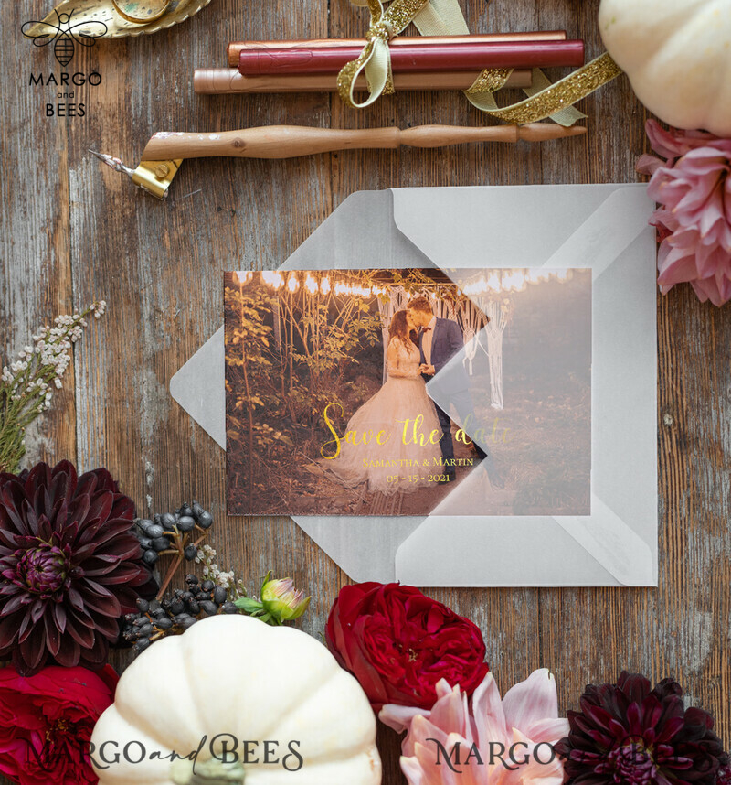 Custom Wedding Save the Date Cards with Personalized Photography-3