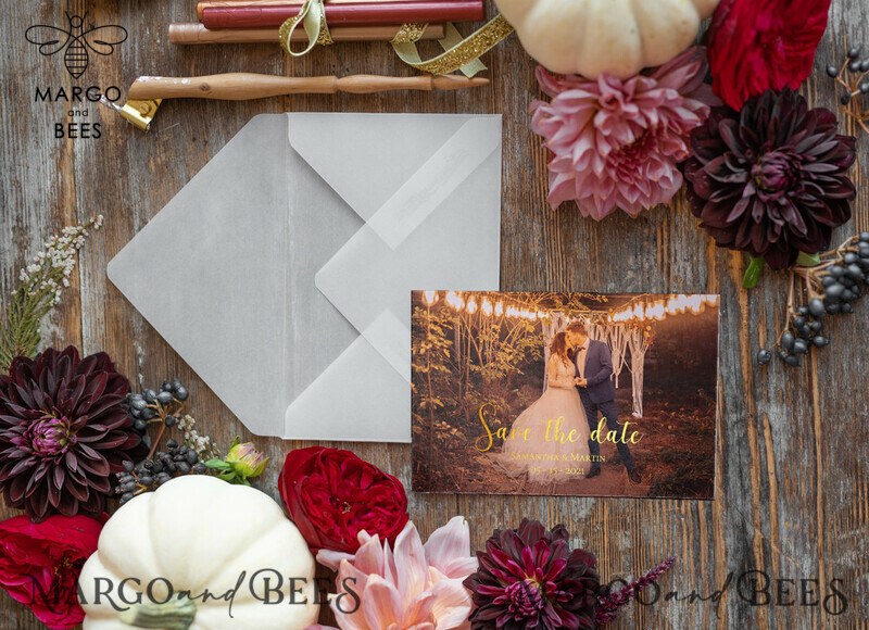 Custom Wedding Save the Date Cards with Personalized Photography-0