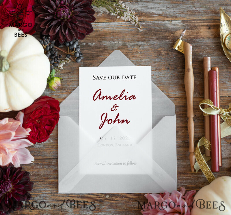 Custom Photography Wedding Save the Date Card-1