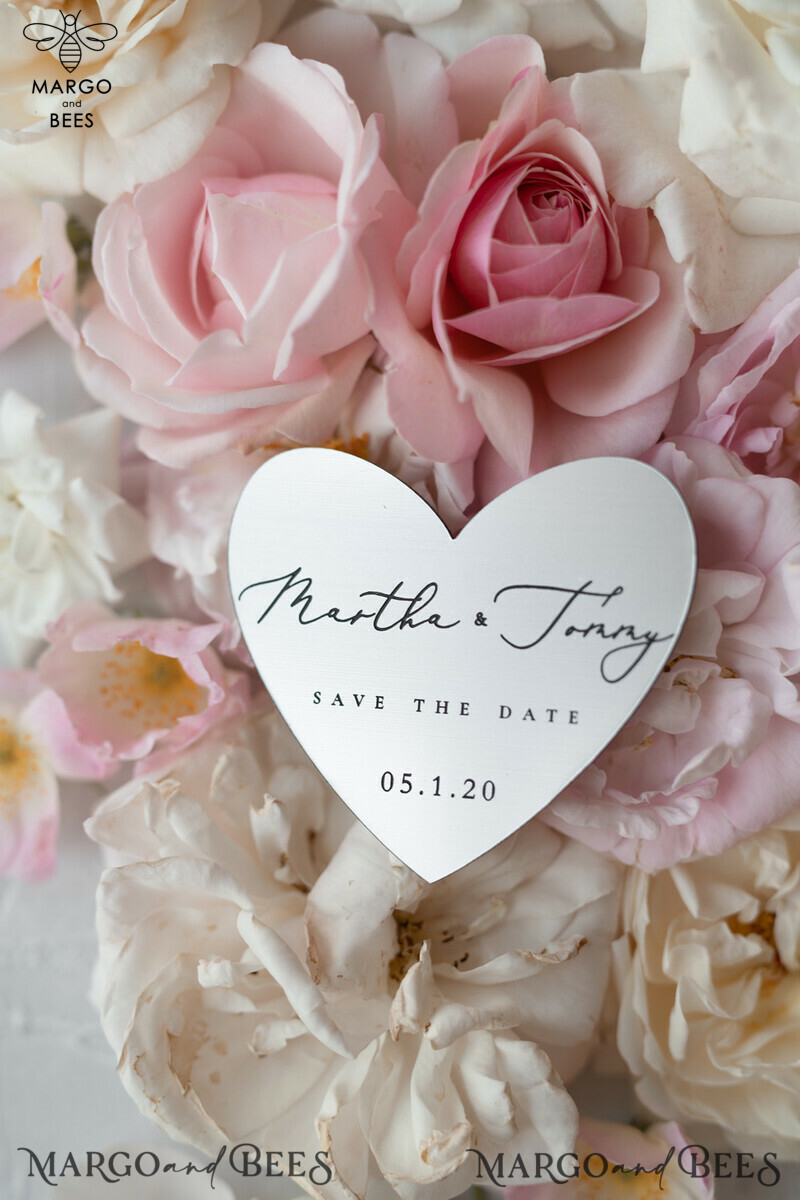 Handmade Save the Date Cards with Fridge Magnet - The Perfect Reminder-13