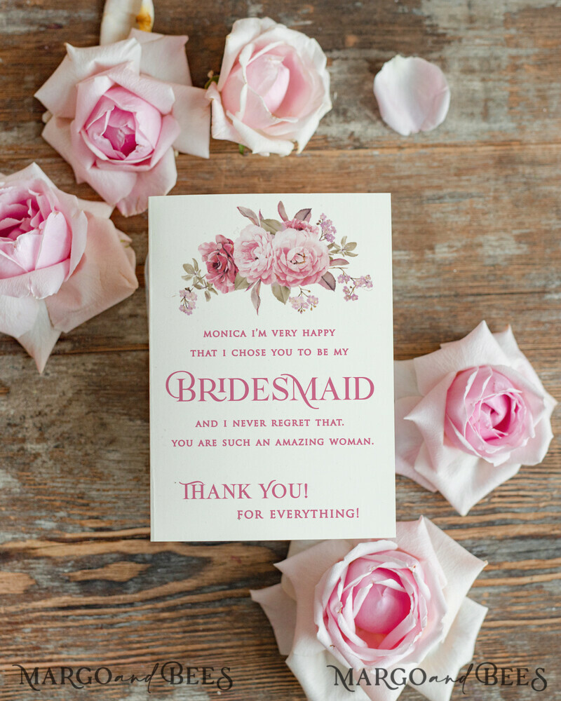 Maid of Honor Thank you BOX BRIDESMAID MUG card GOLD ROBE thank you gift box handmade soap MAKEUP BRUSH-3