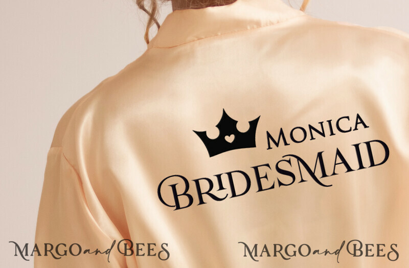 Maid of Honor Thank you BOX BRIDESMAID MUG card GOLD ROBE-4