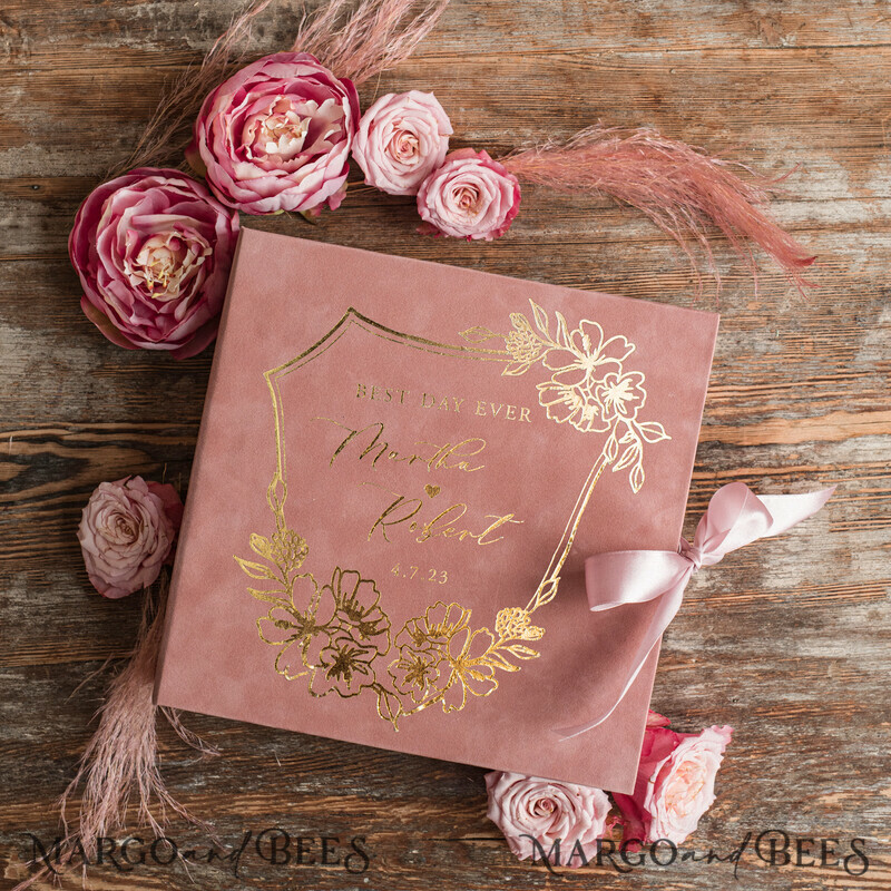 Alternative Guestbook Wedding Mad Lib Sheets in Velvet Box Marriage advice mad lib Box Instax Leave a Note to Bride & Groom Personalised Box-2