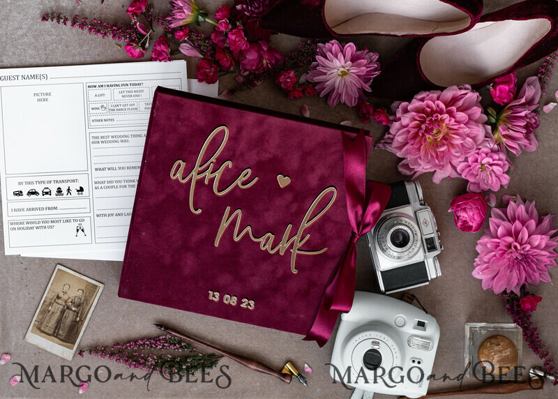 Alternative Guestbook Wedding Mad Lib Sheets in Velvet Box Marriage advice mad lib-7