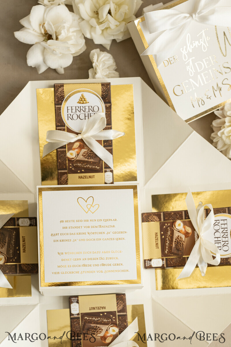 Personalisierte Hochzeits-Geschenkbox Geldgeschenk zur Hochzeit – Exploding Box als stilvolle und persönliche Überraschung-9