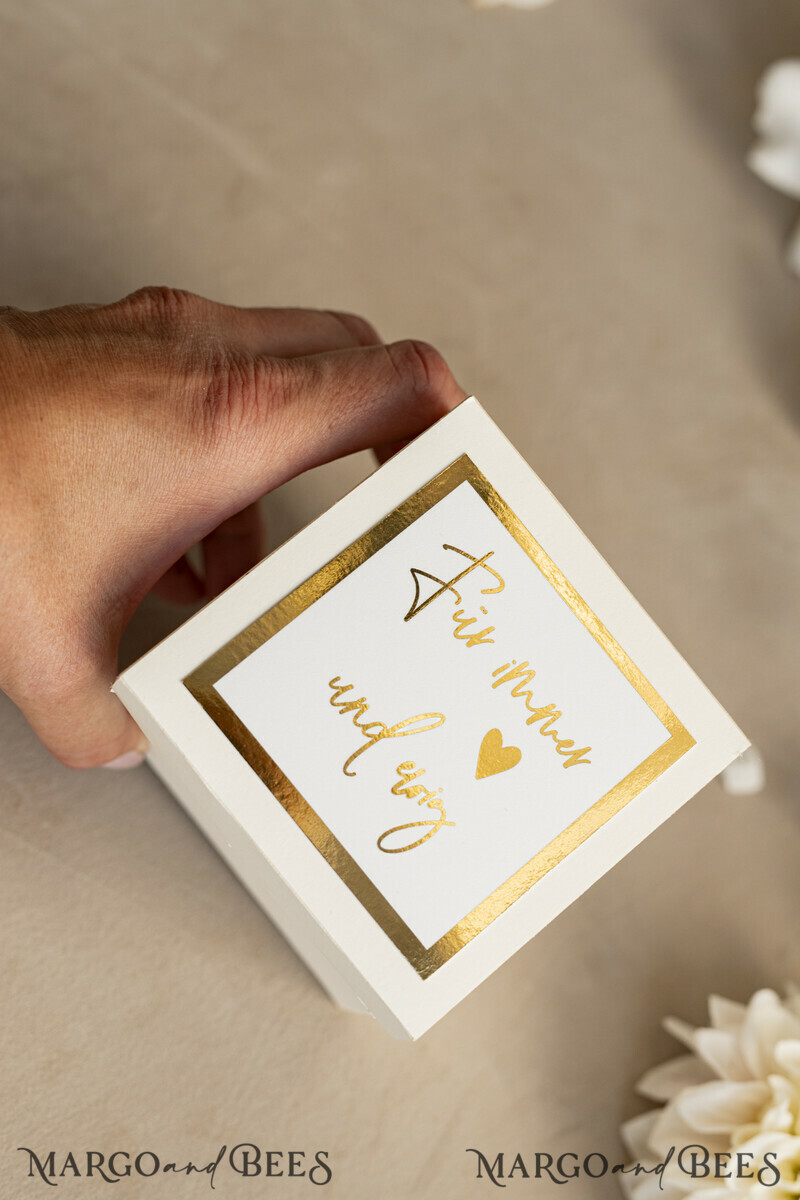 Mini Geldgeschenk zur Hochzeit – Kleines Box mit großer Wirkung Kleines Geldgeschenk zur Hochzeit Exploding Box mit Pralinen-2
