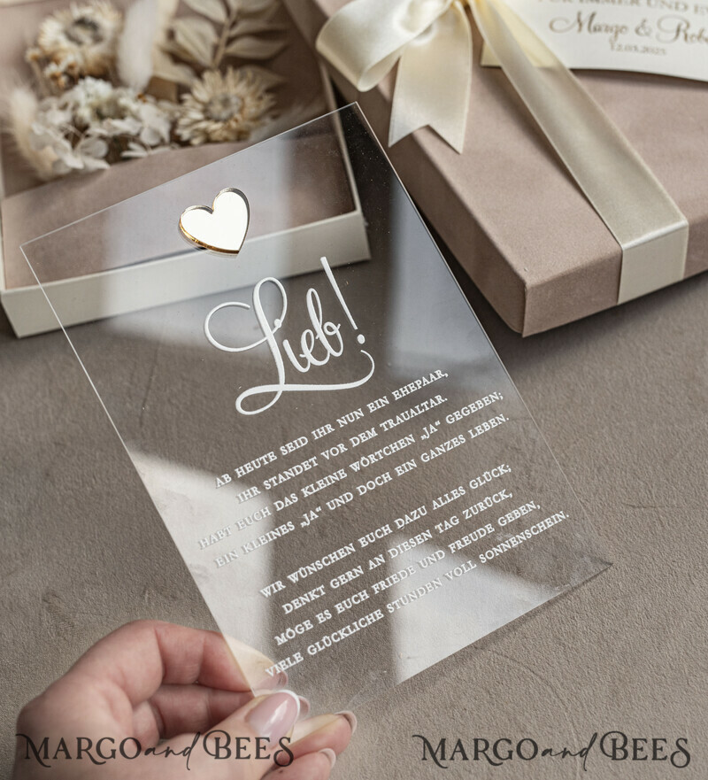 Die Geldkassette. Personalisiertes Hochzeitsgeschenk mit einem Strauß getrockneter Blumen. Ein Geschenk für das junge Paar als Erinnerung. Erinnerungsbox als Geschenk.-8