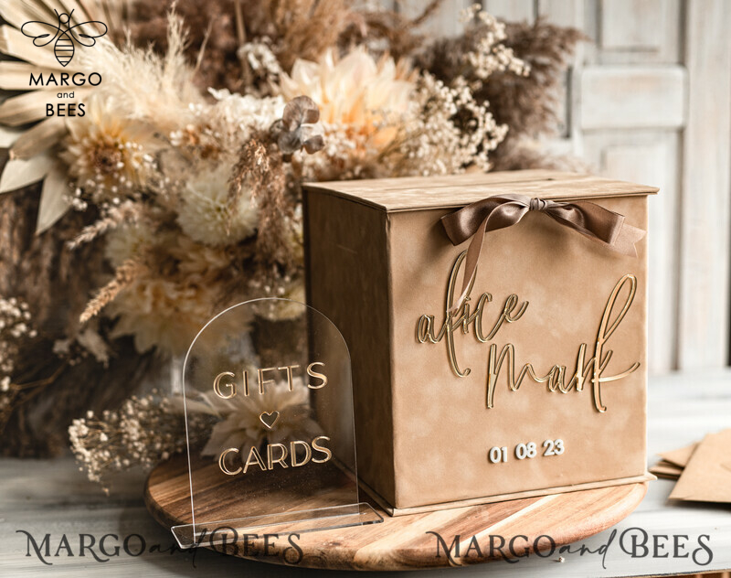 How many cards can a wedding card box hold?-3
