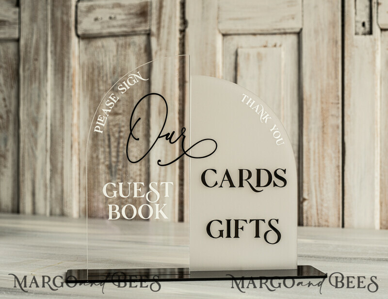 Velvet Set Card Box Guestbook & Sign, Wedding Card Box Instant Instax Guestbook, Black & White Wedding Money Box Sing Guestbook Set, BWs-18