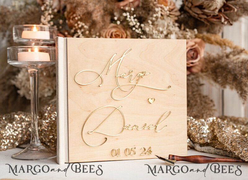 rustic wood Set Card Box Guestbook & Sign, Wedding Card Box with lock Instant Instax Guestbook, wooden Wedding Money Box Sing Guestbook Set, Card Box with slot and lock cards and gift Arch acrylic sign set-2