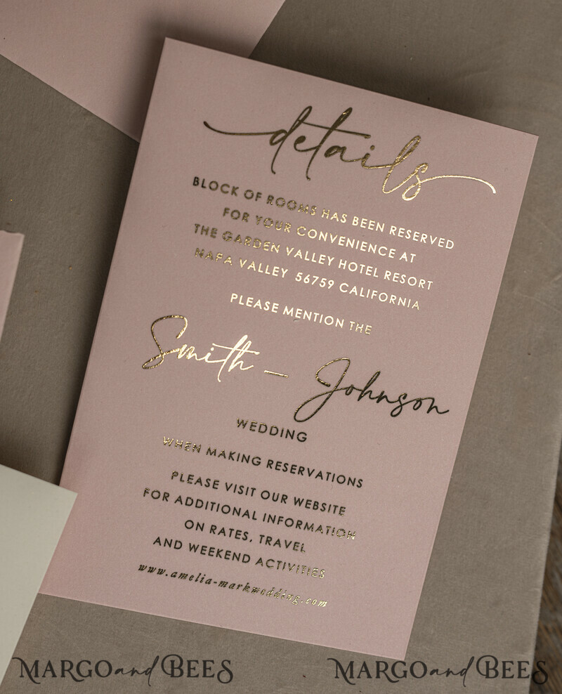 Blush Pink Clear Arched Wedding Invitations, Elegant Garden Wedding Cards, Nude Acrylic transparent Wedding Invites, Arch Plexi Wedding Invitation Suite-23