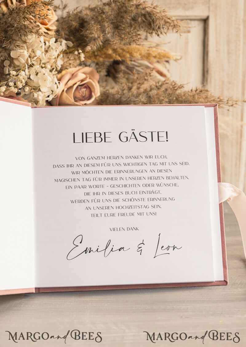  Sofort-Fotobuch Boho Elegant Instax Hochzeitsfoto-Gästebuch-2