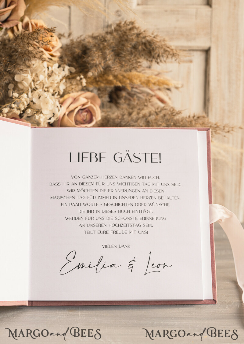  Sofort-Fotobuch Boho Elegant Instax Hochzeitsfoto-Gästebuch-9